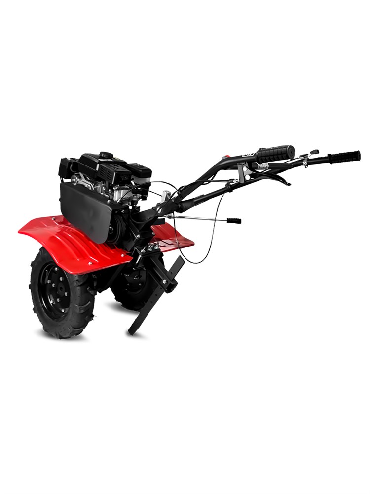 РЫСЬ Мотоблоки ременные 4 скорости МБР 7-10 Э ПРО колеса 4.00-10'' + электростартер